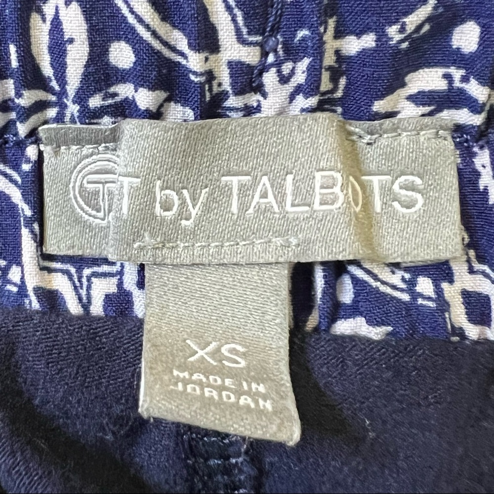 T by Talbots Women’s Faux Wrap Skirt Skort With Bike Shorts Attached  XS EUC - Picture 7 of 9